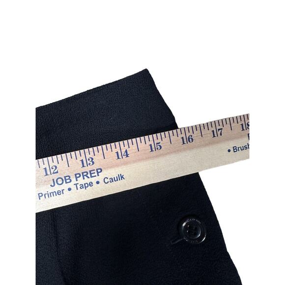 Burberry Black 100% Virgin Wool Trouser Womens IT 42 /US 6 Bootcut Business - Picture 4 of 8